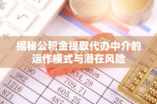 甘南揭秘公积金提取代办中介的运作模式与潜在风险