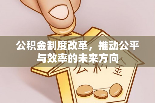 甘南公积金制度改革，推动公平与效率的未来方向