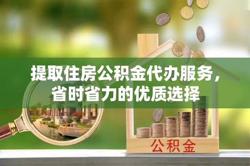 甘南提取住房公积金代办服务，省时省力的优质选择